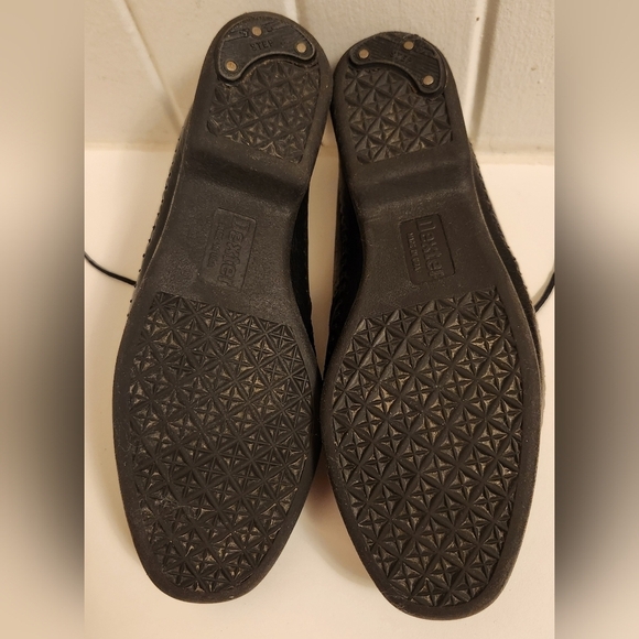 BLACK Dexter Leather Lace Up Shoe Sz 6.5 - Picture 5 of 6